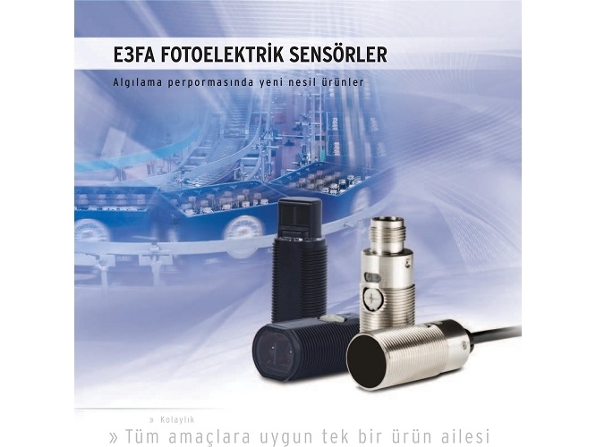 E3FA M18 SİLİNDİRİK SENSOR